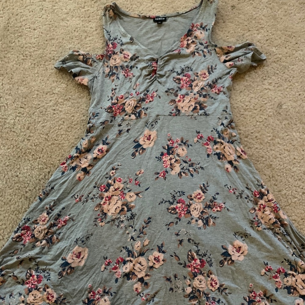 Torrid Casual Floral Summer Dress